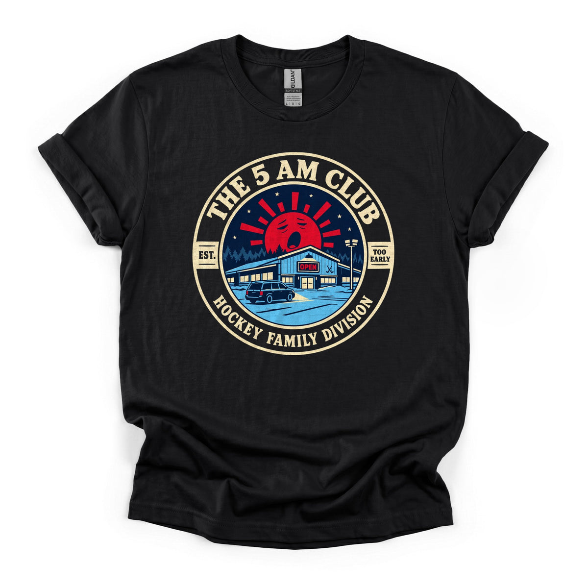 The 5 AM Club Hockey T-Shirt