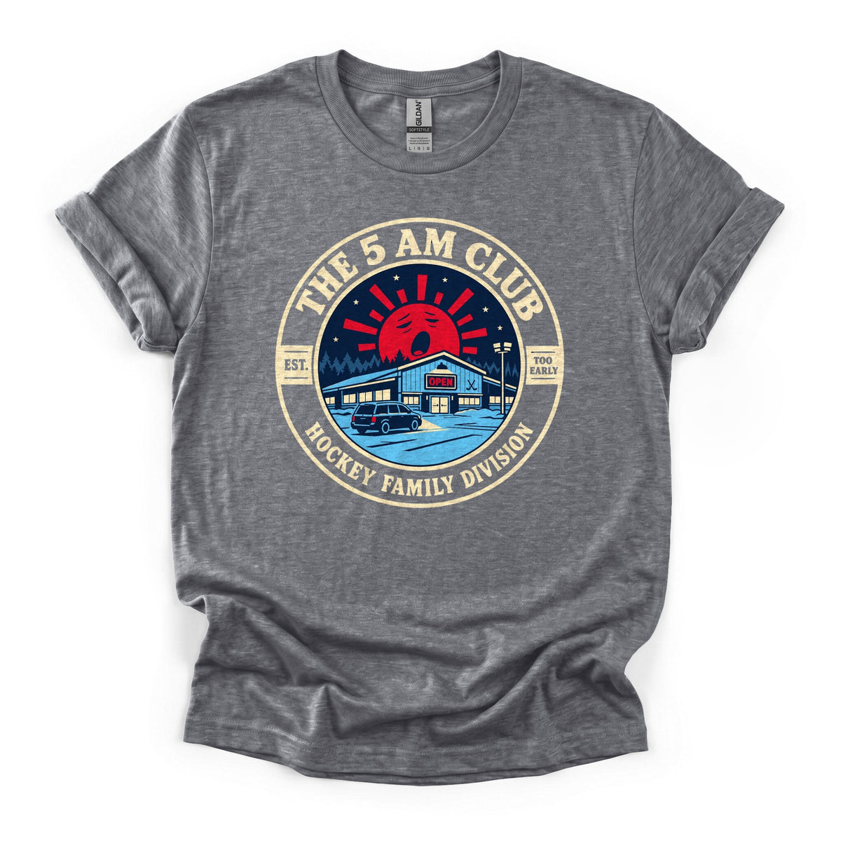 The 5 AM Club Hockey T-Shirt