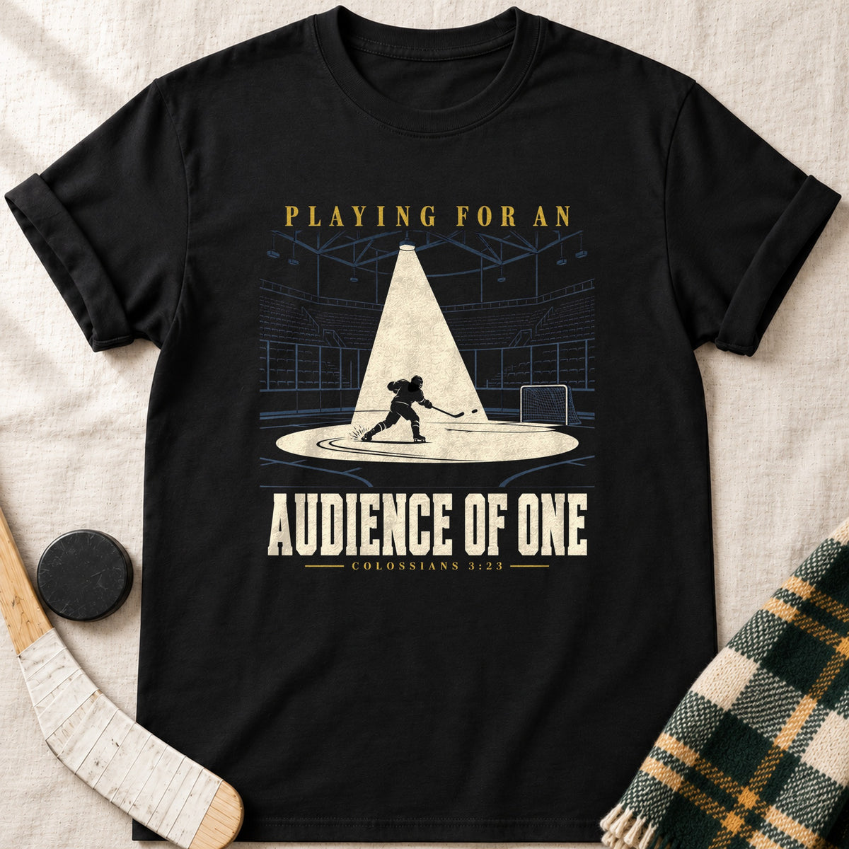 Audience of One Hockey T-Shirt