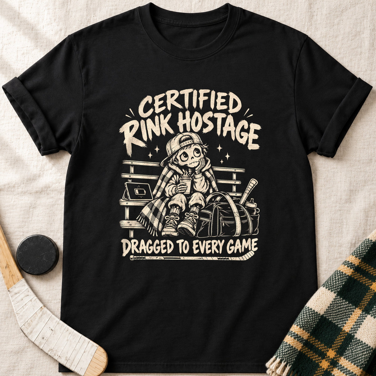 Certified Rink Hostage Hockey T-Shirt