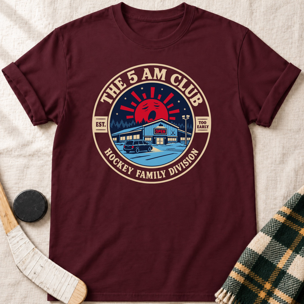 The 5 AM Club Hockey T-Shirt