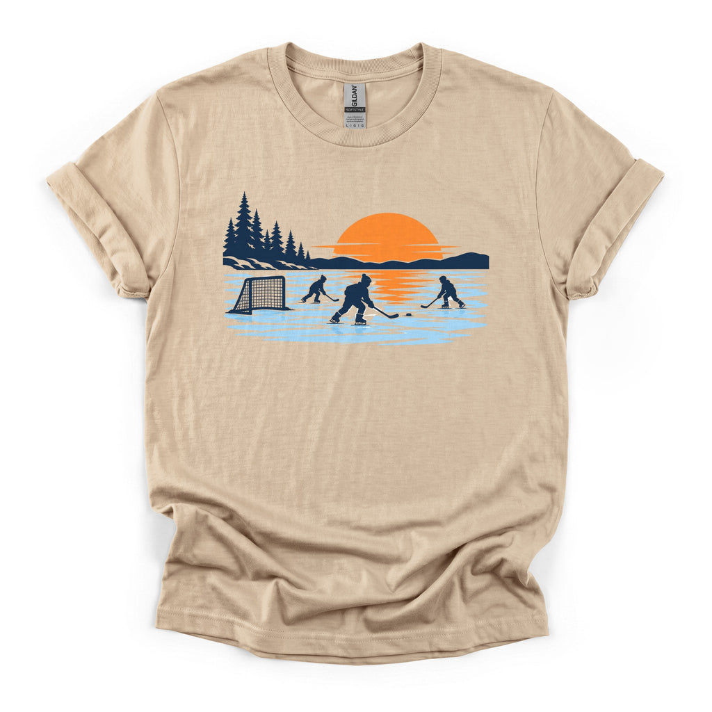 Sunset Pond Hockey T-Shirt