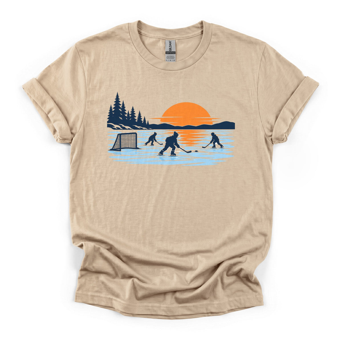 Sunset Pond Hockey T-Shirt