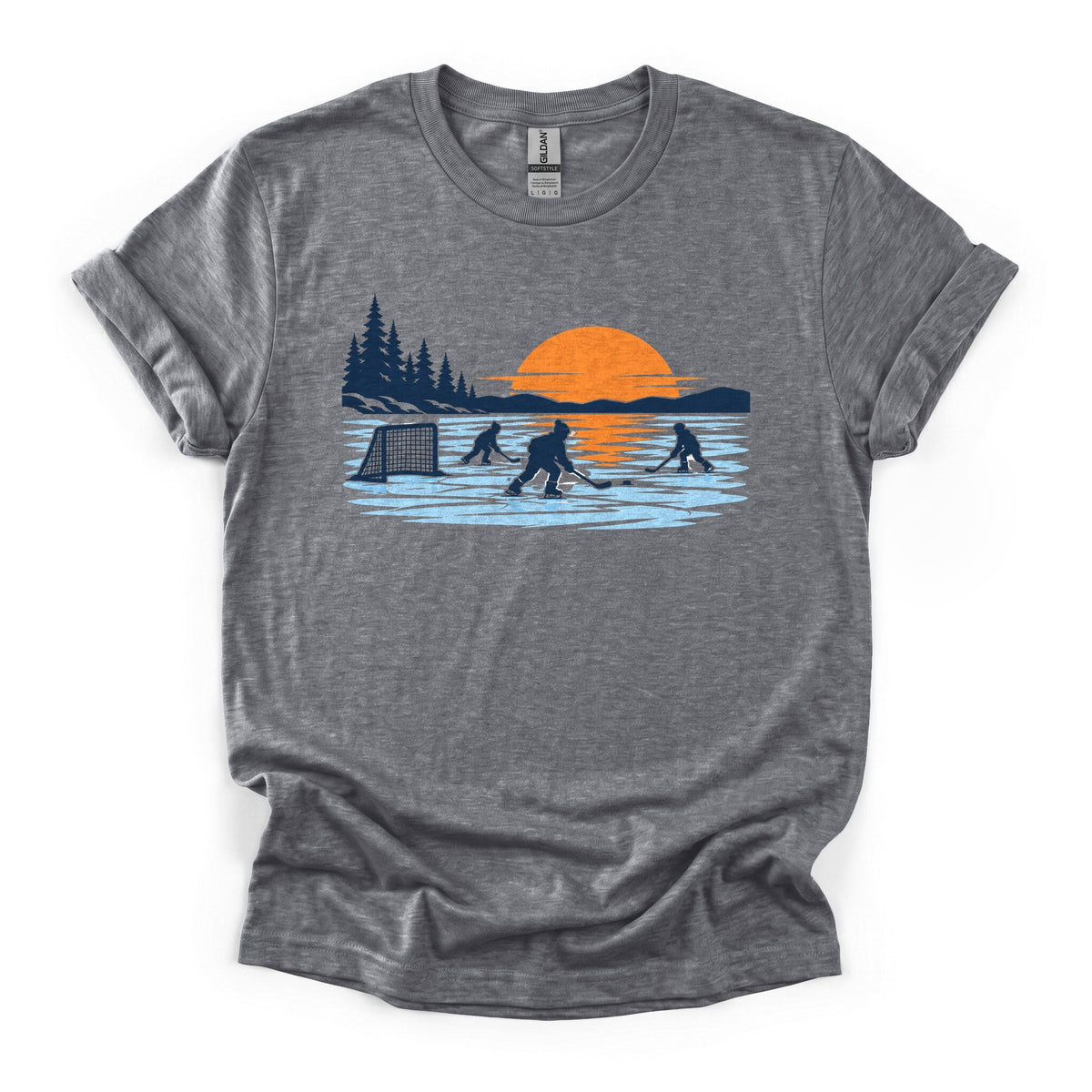Sunset Pond Hockey T-Shirt