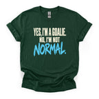 Yes I'm a Goalie, No I'm Not Normal Hockey T-Shirt