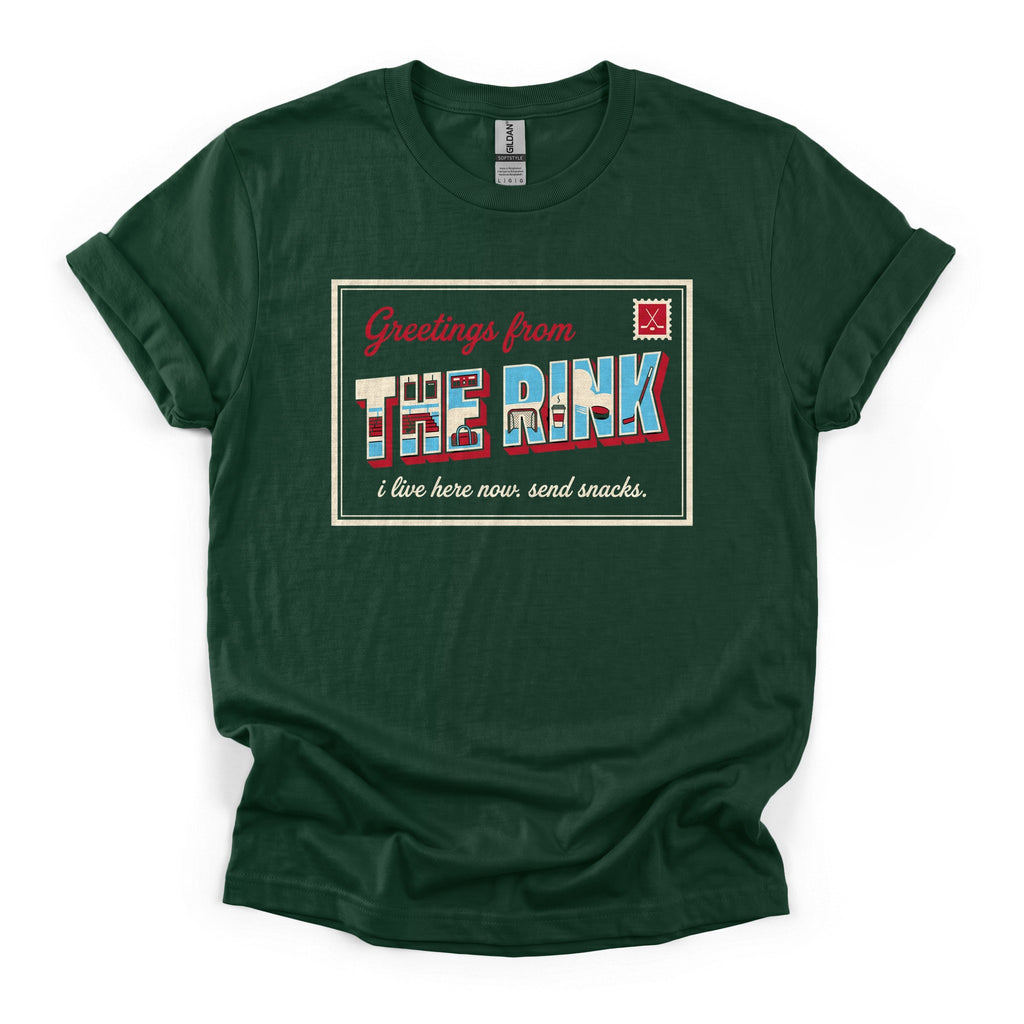 Greetings from the Rink Hockey T-Shirt