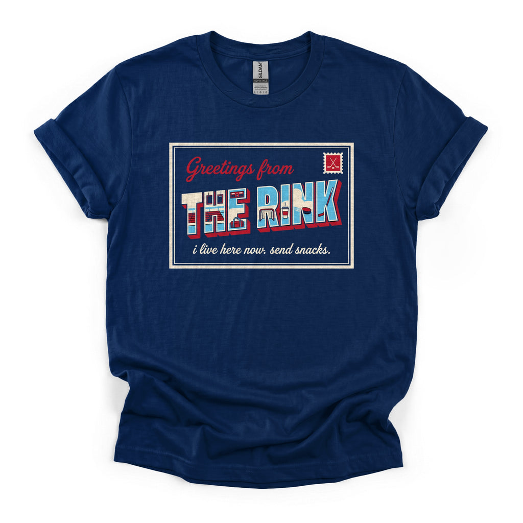 Greetings from the Rink Hockey T-Shirt