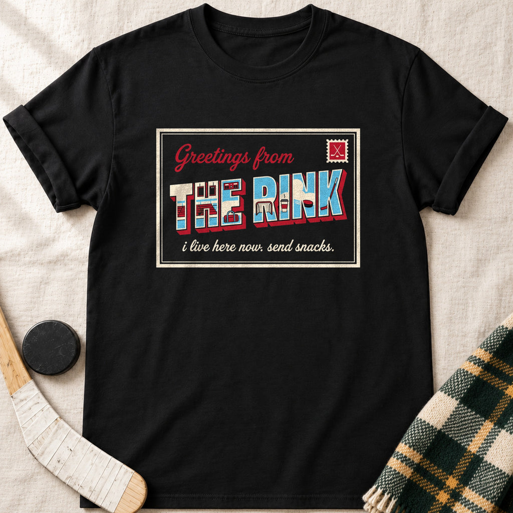 Greetings from the Rink Hockey T-Shirt