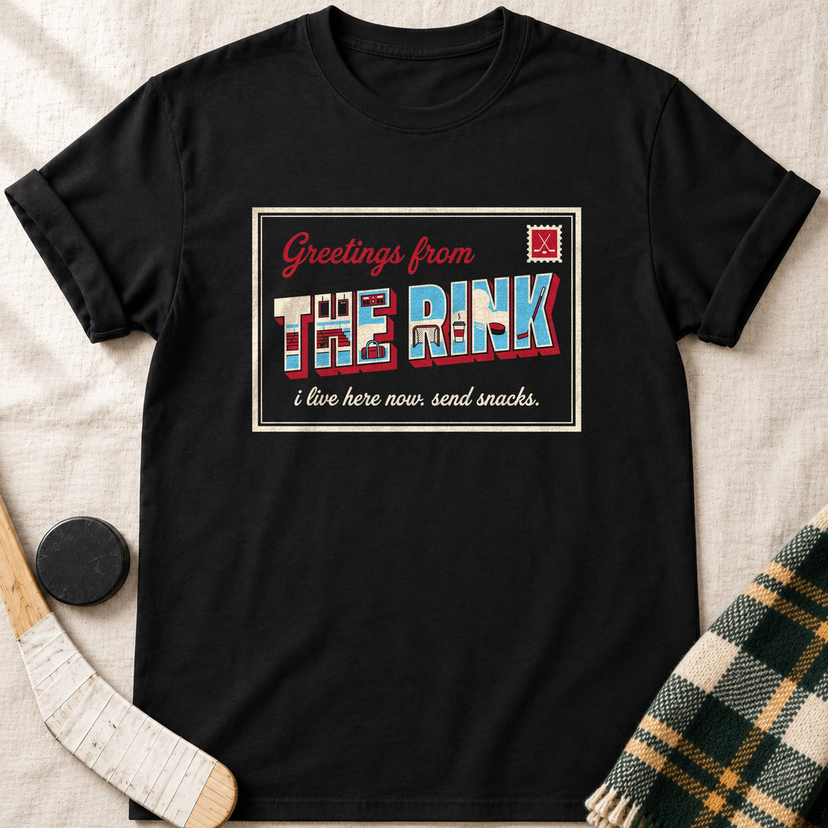 Greetings from the Rink Hockey T-Shirt