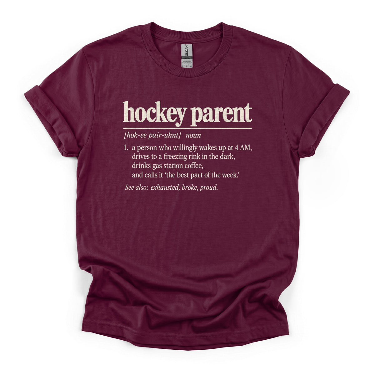 Hockey Parent Definition T-Shirt