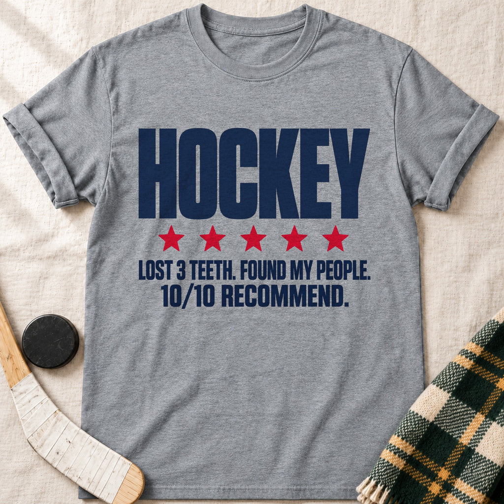 Hockey Five Star Review T-Shirt