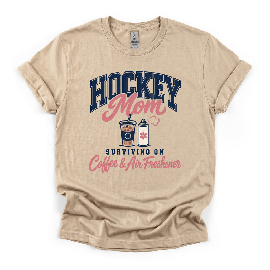 Hockey Mom Coffee and Air Freshener T-Shirt