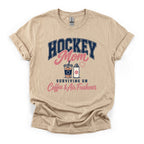 Hockey Mom Coffee and Air Freshener T-Shirt
