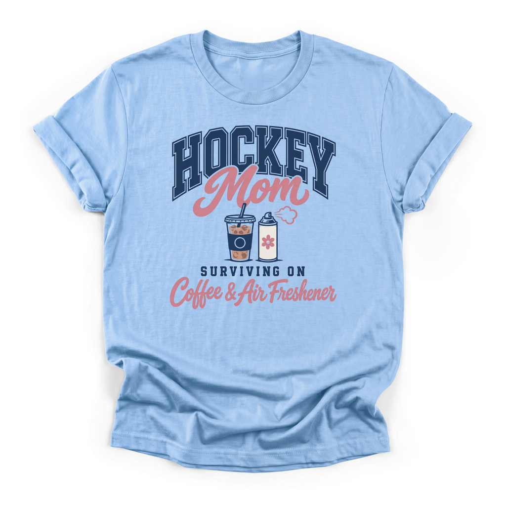 Hockey Mom Coffee and Air Freshener T-Shirt