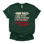 Rink Rules Hockey T-Shirt
