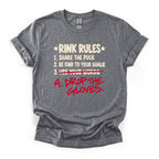 Rink Rules Hockey T-Shirt