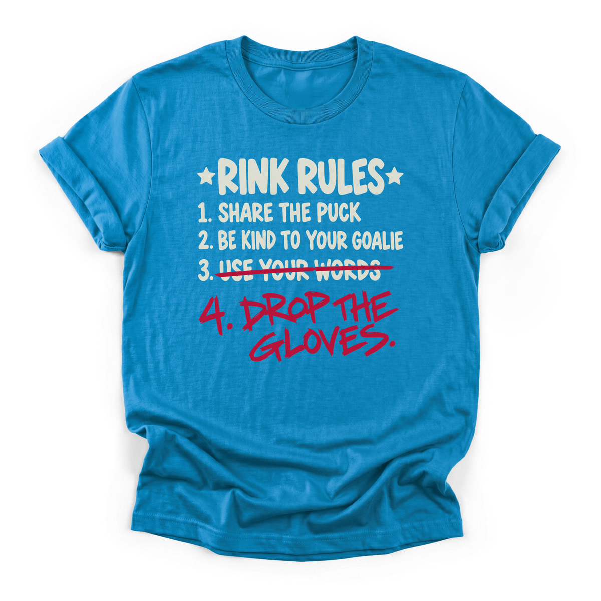 Rink Rules Hockey T-Shirt