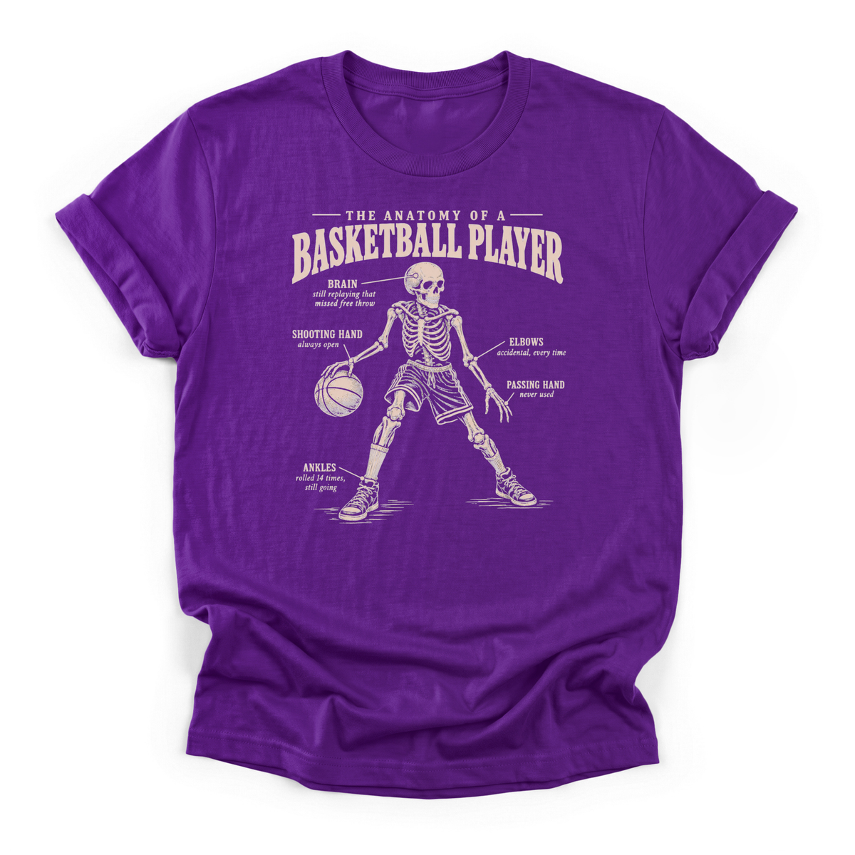 Anatomy of a Basketball Player T-Shirt