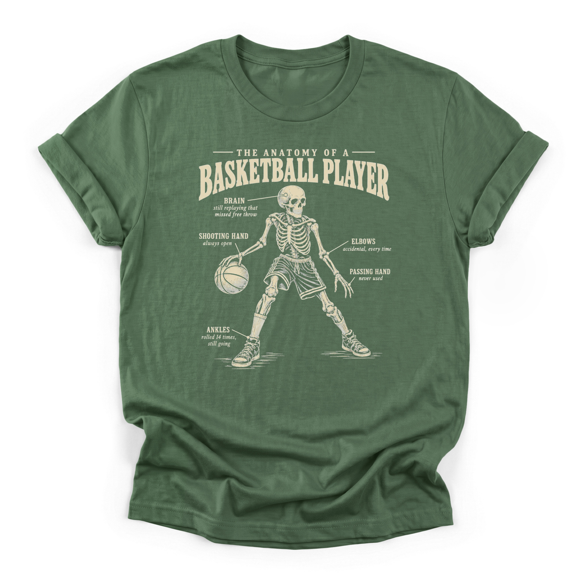 Anatomy of a Basketball Player T-Shirt