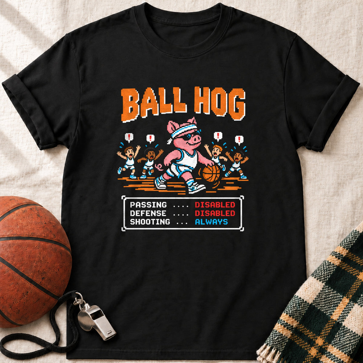 Ball Hog Basketball T-Shirt