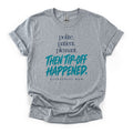 Pleasant Until Tip-Off Basketball Mom T-Shirt