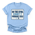 Court 7, Probably Cold Basketball T-Shirt