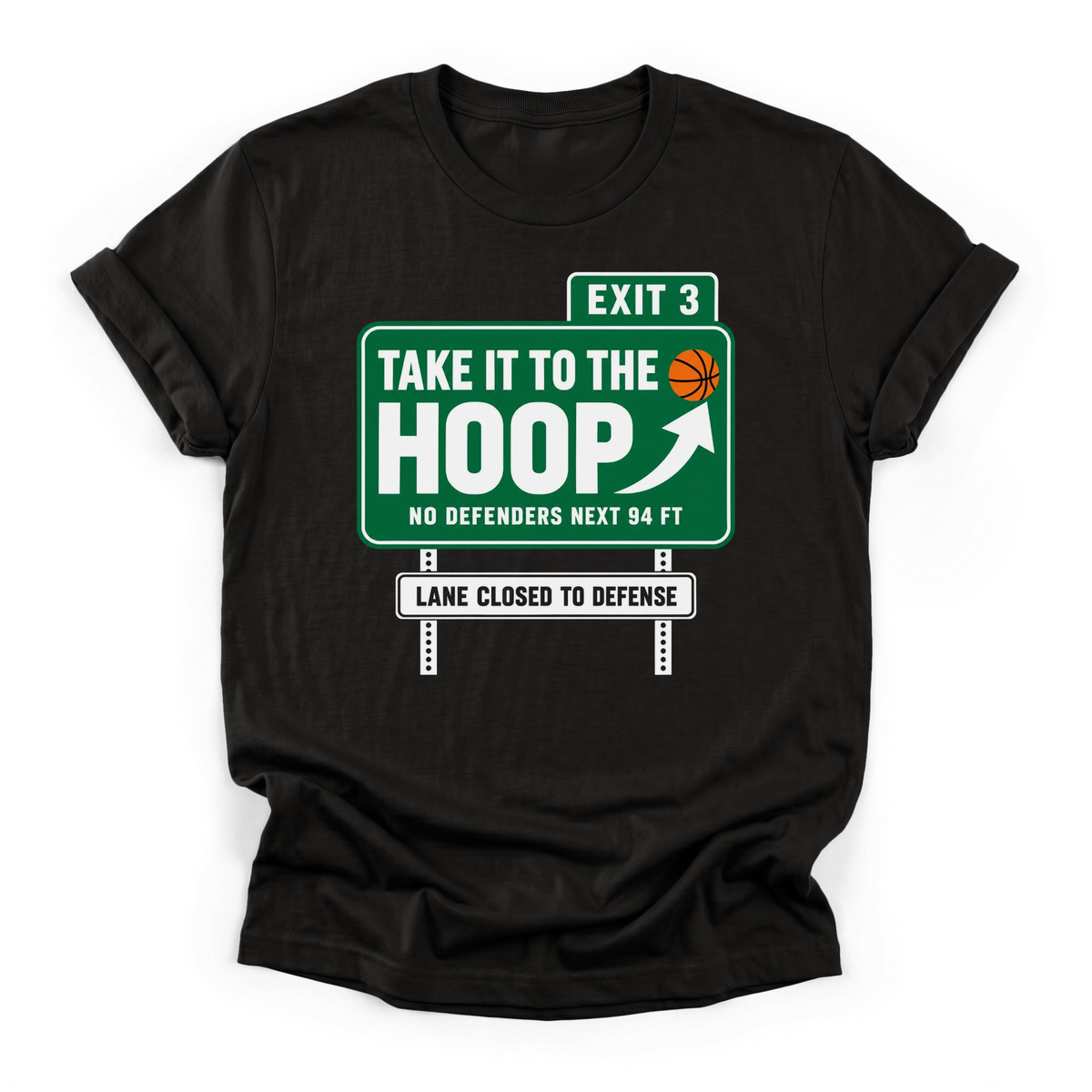 Take It to the Hoop Basketball T-Shirt