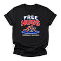 Free Hugs, Takedown Included Wrestling T-Shirt in Black