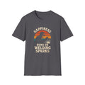 Happiness Runs on Welding T-Shirt