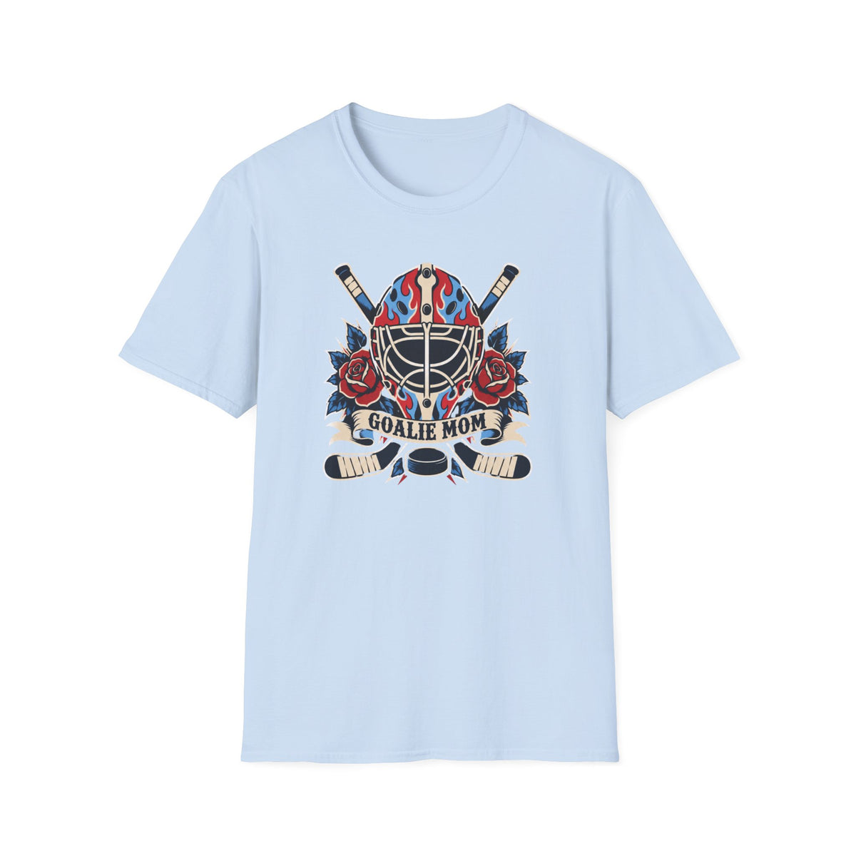 Goalie Mom Tattoo Hockey T-Shirt